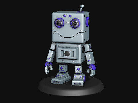 Toy Robot R1 3D Modell
