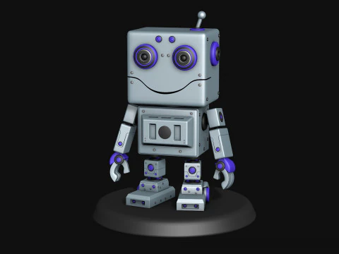 玩具机器人R1 3D 模型