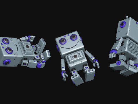 Toy Robot R1 3D Modell
