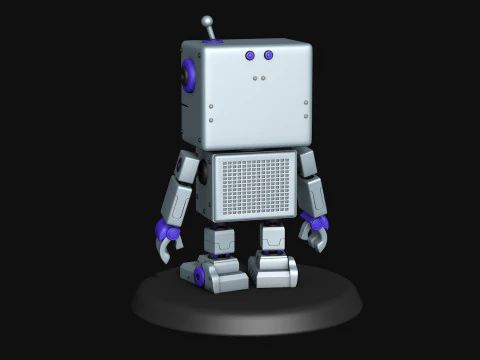Toy Robot R1 3D Model