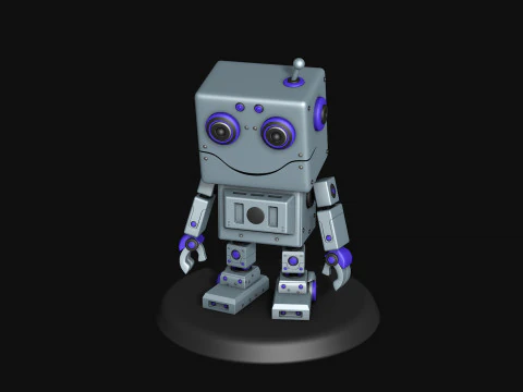 Toy Robot R1 3D Model