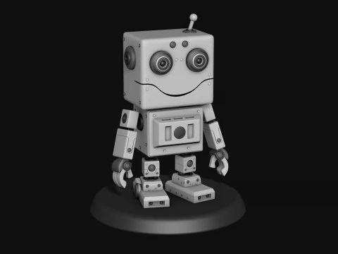 Toy Robot R1 3D Model