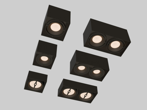 Lightinova Blend lamp collection 3D-Modell
