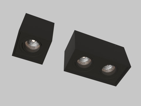 Lightinova Boxx lamp collection 3Dモデル