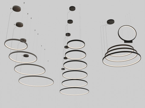 Lightinova Halo lamp collection 3D-Modell
