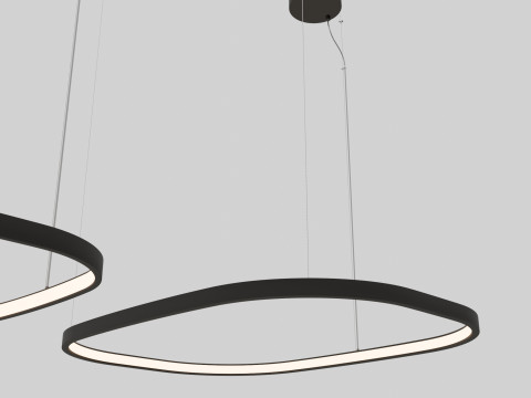 Lightinova Halo Square lamp collection 3Dモデル