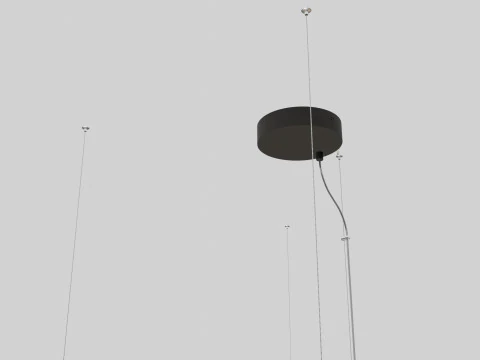 Lightinova Halo Square lamp collection 3D Model