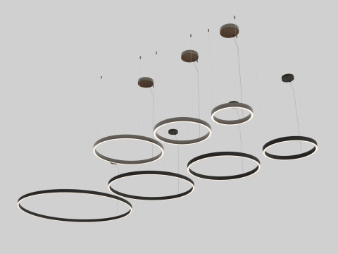 Lightinova Halo Up - Down lamp collection 3D-Modell