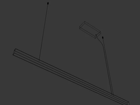 Collezione di lampade Lightinova Line Up - Down Modello 3D