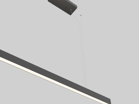 Collezione di lampade Lightinova Line Up - Down Modello 3D