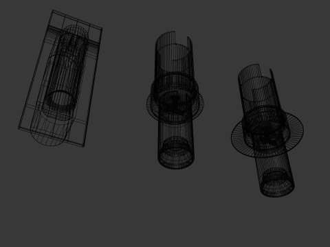 Lightinova Peek lamp collection 3D 模型