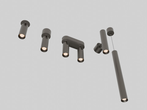 Lightinova Spot40 lamp collection 3D-Modell