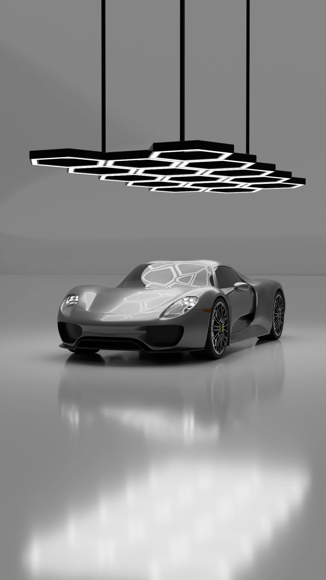 Porsche 918 sypder 3D Model .c4d .max .obj .3ds .fbx .stl .blend