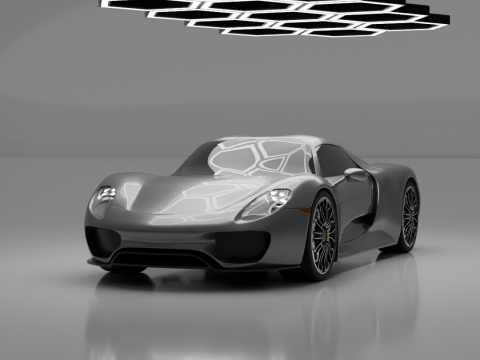 Porsche 918 sypder 3D Model
