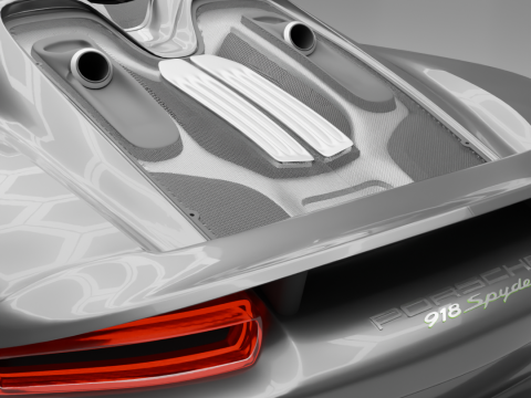 Porsche 918 sypder 3D Model