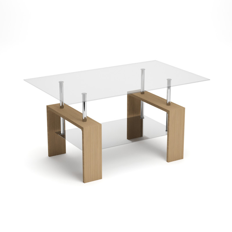 Lisa Basic II Coffee Table Modelo 3D .c4d .max .obj .3ds .fbx .stl .blend 