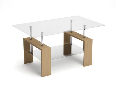 Lisa Basic II Couchtisch 3D Modell