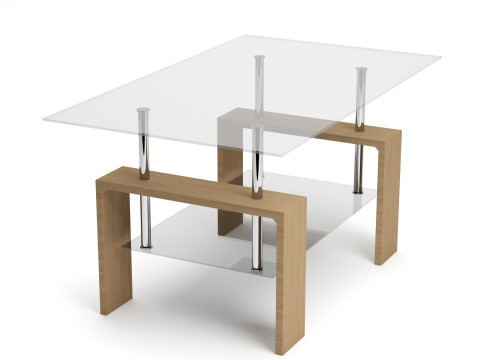 Lisa Basic II Coffee Table Modelo 3D