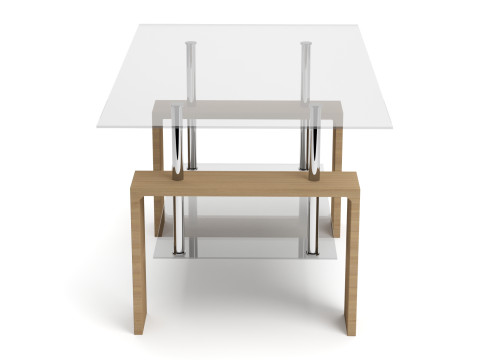 Lisa Basic II Coffee Table Modelo 3D