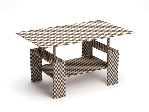 Lisa Basic II Coffee Table Modelo 3D