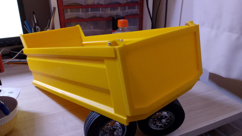 Trailer 6X6 TIPPER CASE 3D Print Model .c4d .max .obj .3ds .fbx .stl .blend 