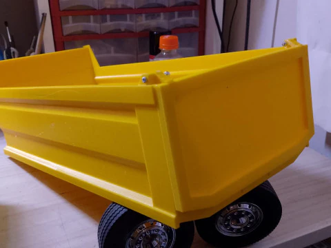 PRZYCZEPA WYWROTKA 6X6 Model do druku 3D