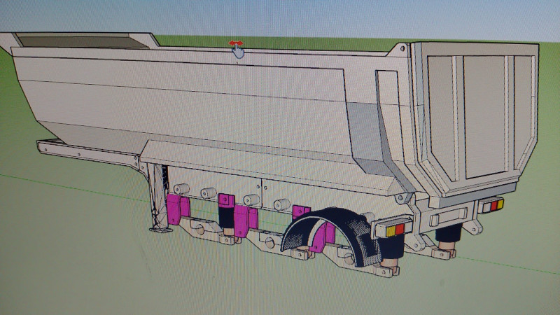 TRAILER TIPPER 3D Print Model .c4d .max .obj .3ds .fbx .stl .blend 