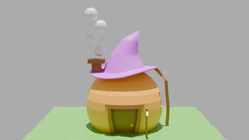 Wigwam 3D Model .c4d .max .obj .3ds .fbx .stl .blend
