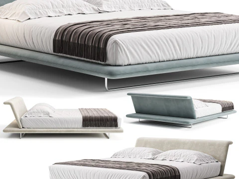 BB ITALIA Siena Bed 3D Model