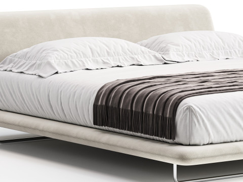 BB ITALIA Siena Bed 3Dモデル