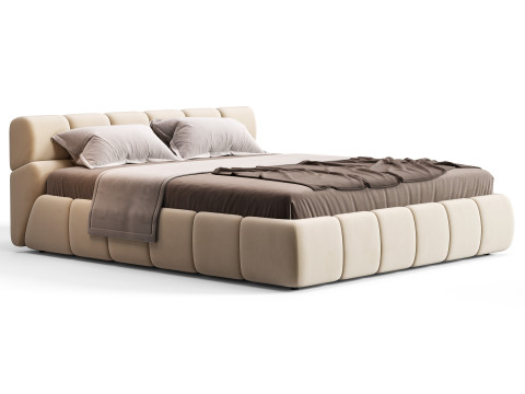 BB ITALIA Tufty Bed Modelo 3D