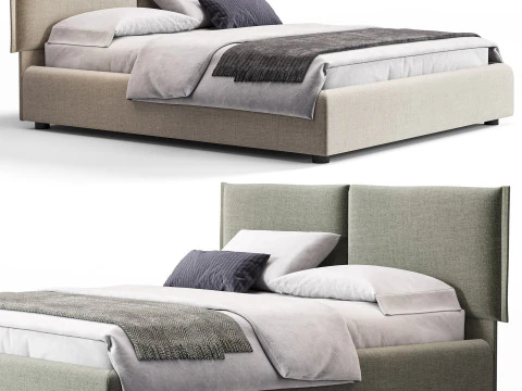 Bolzan Iorca Bett 3D Modell