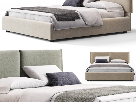 Bolzan Iorca Bed 3D Модель