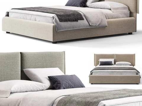 Bolzan Iorca Bed 3D Model