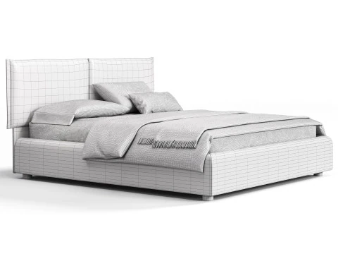 Bolzan Iorca Bed 3D Model