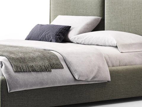 Bolzan Iorca Bed 3D Model