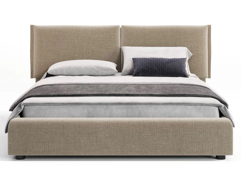 Bolzan Iorca Bed 3D Model