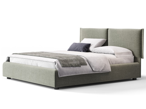Bolzan Iorca Bed 3D Модель