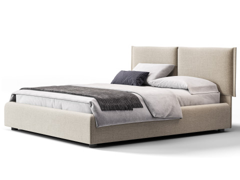 Bolzan Iorca Bed 3D Модель