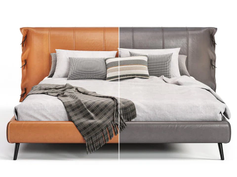Bonaldo Cuff Bed 3D Model