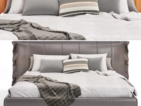 Bonaldo Cuff Bed 3D Model