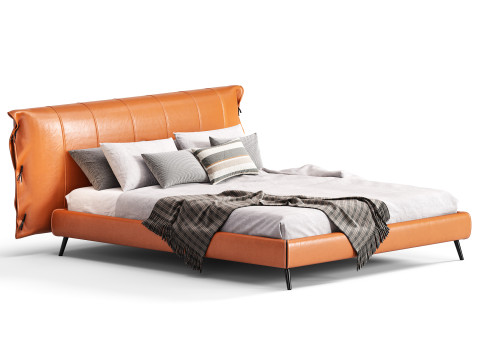 Bonaldo Cuff Bed 3D Модель