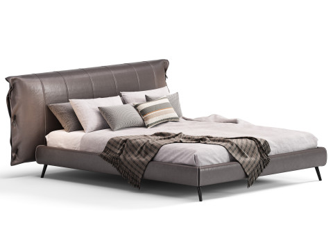 Bonaldo Cuff Bed 3D Модель