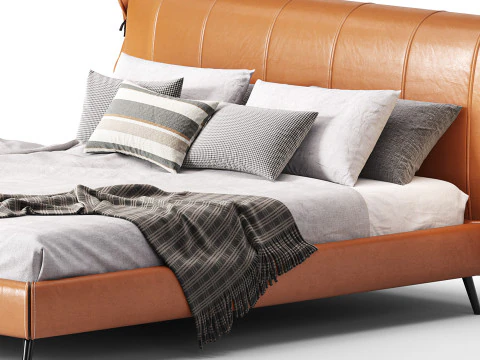 Bonaldo Cuff Bed 3D Model