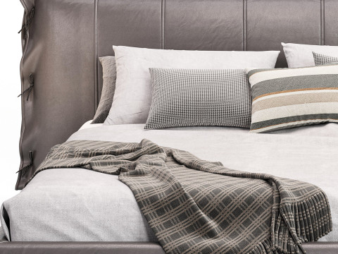Bonaldo Cuff Bed 3D Модель