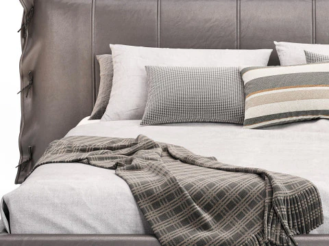 Bonaldo Cuff Bed 3D Model