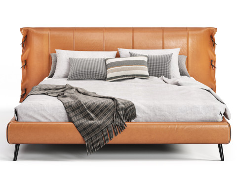 Bonaldo Cuff Bed 3D Модель