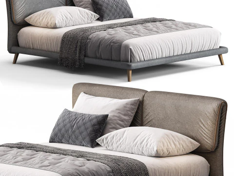 Letto Adam di Cattelan Italia Modello 3D