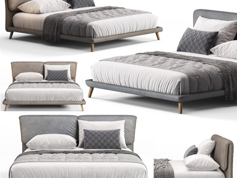 Cattelan Italia Adam Bed 3Dモデル