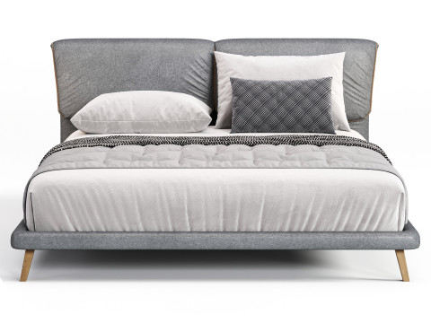 Cattelan Italia Adam Bed 3Dモデル